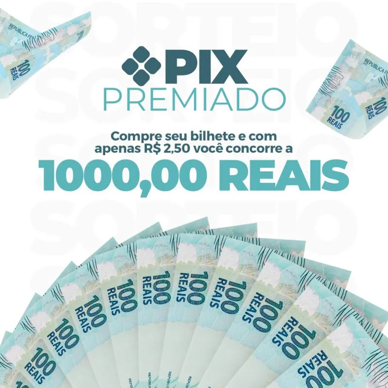 Imagem da campanha Pix da Sorte