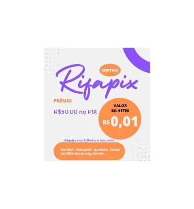 Imagem da campanha Pix de R$50
