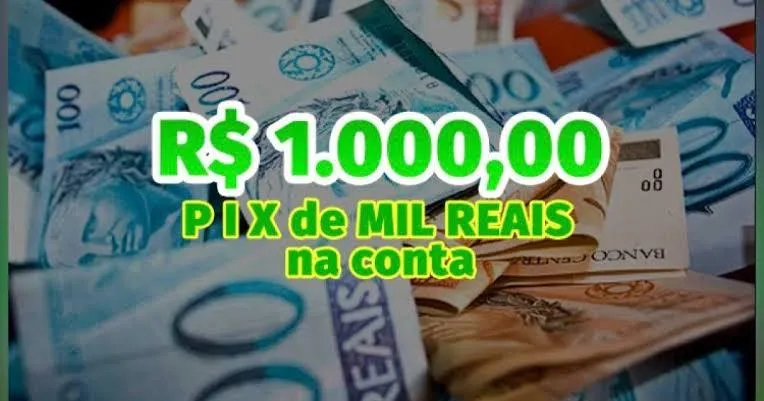 Imagem da campanha 1.000.00 no Pix