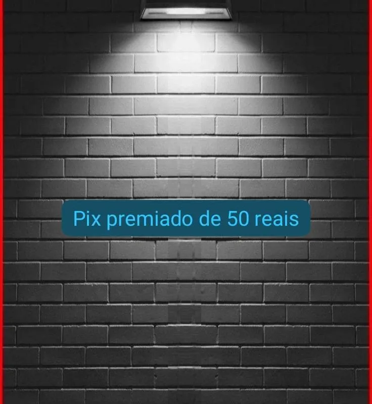 Imagem da campanha Por apenas 2 centavos concorre um pix de 50 reais