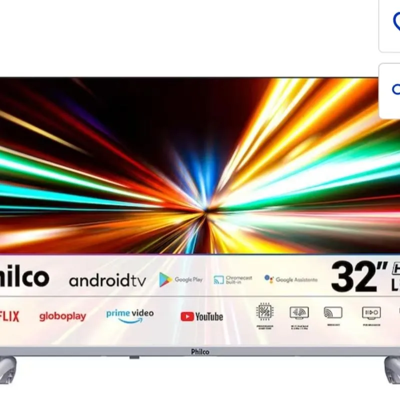 Imagem da campanha TV 32 POLEGADAS