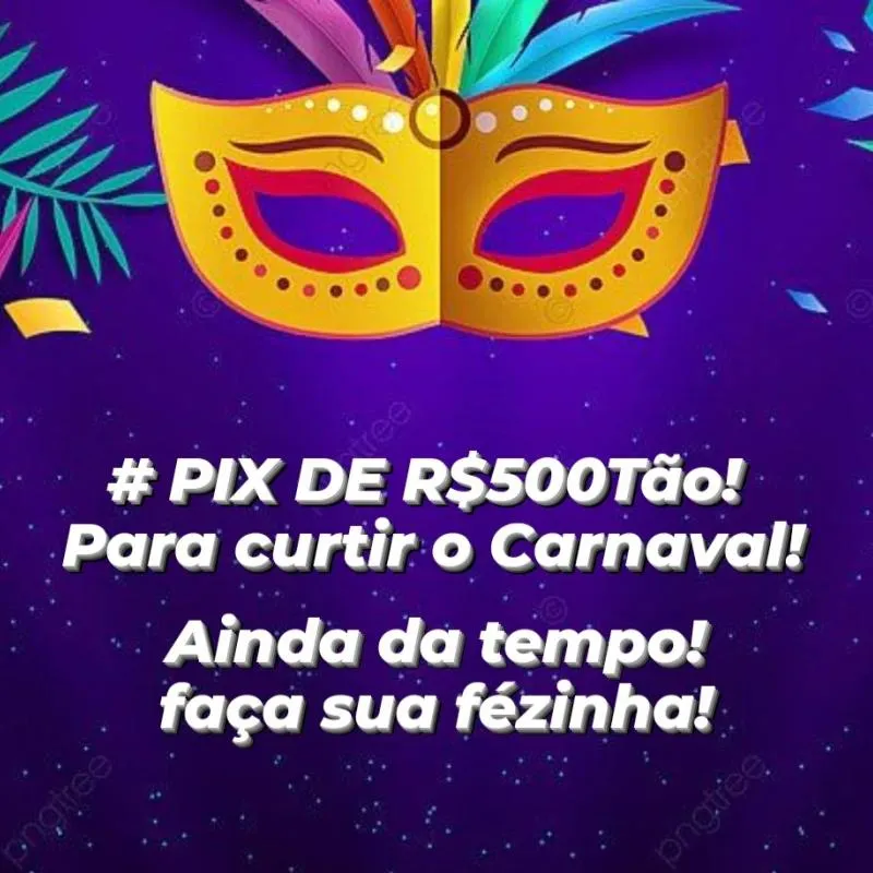Imagem da campanha Gastar no Carnaval