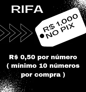 Imagem da campanha Rifa do Fabiano Fernandes
