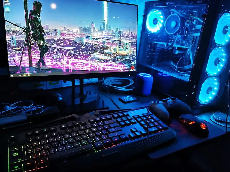 Imagem da campanha PC GAMER OU 20 MIL NO PIX