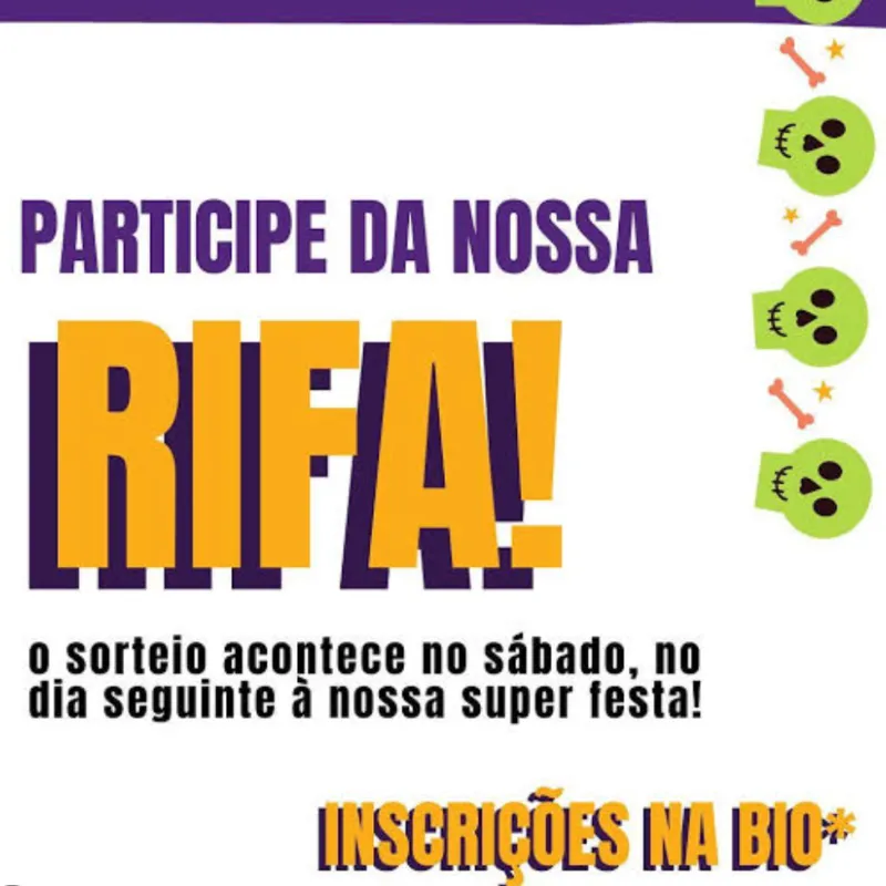 Imagem da campanha RIFA DE 50$