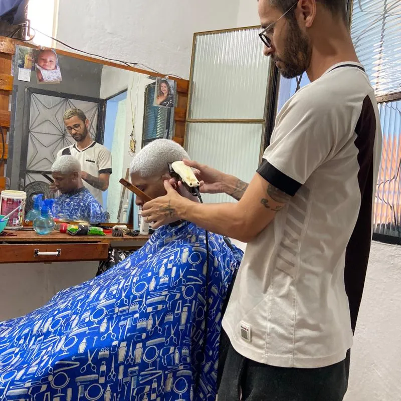 Imagem da campanha Corte para carnaval