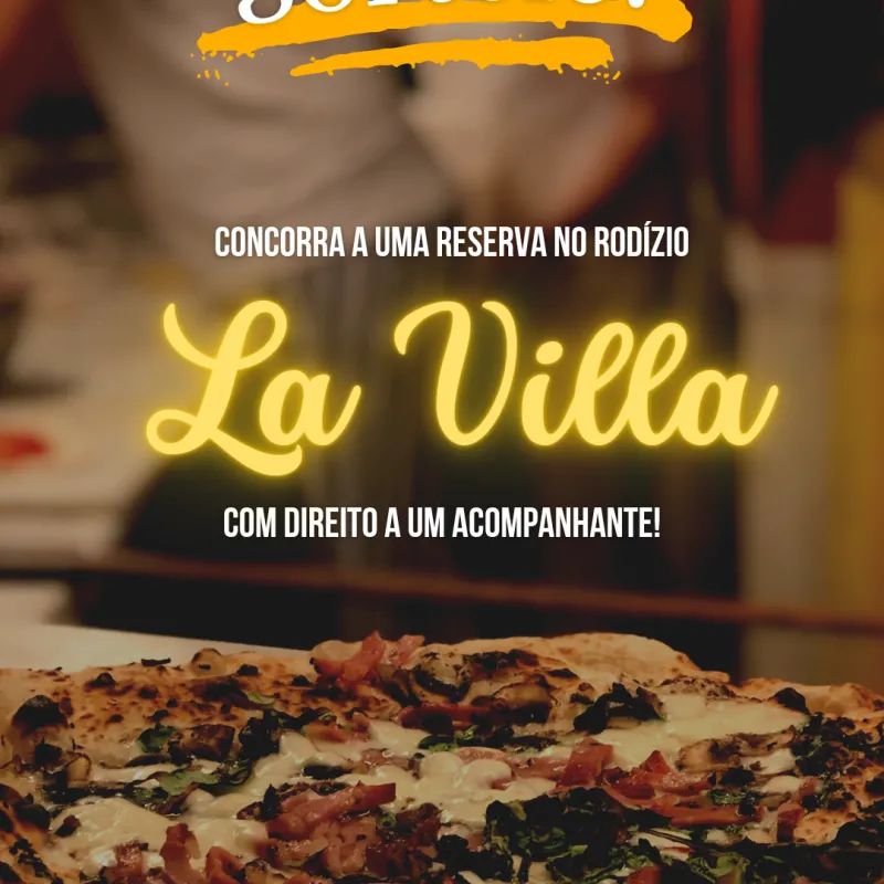 Imagem da campanha Sorteio Reserva La Villa