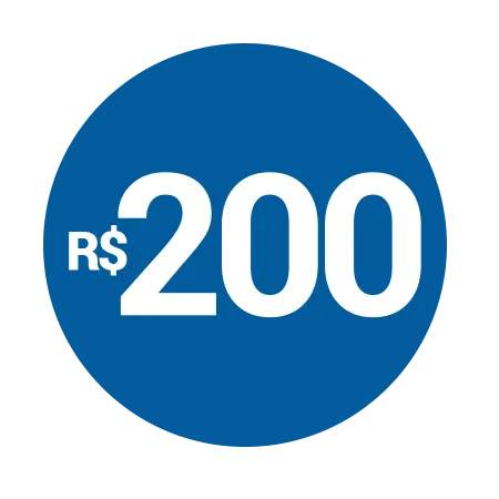 Imagem da campanha 200 REAIS NO PIX!