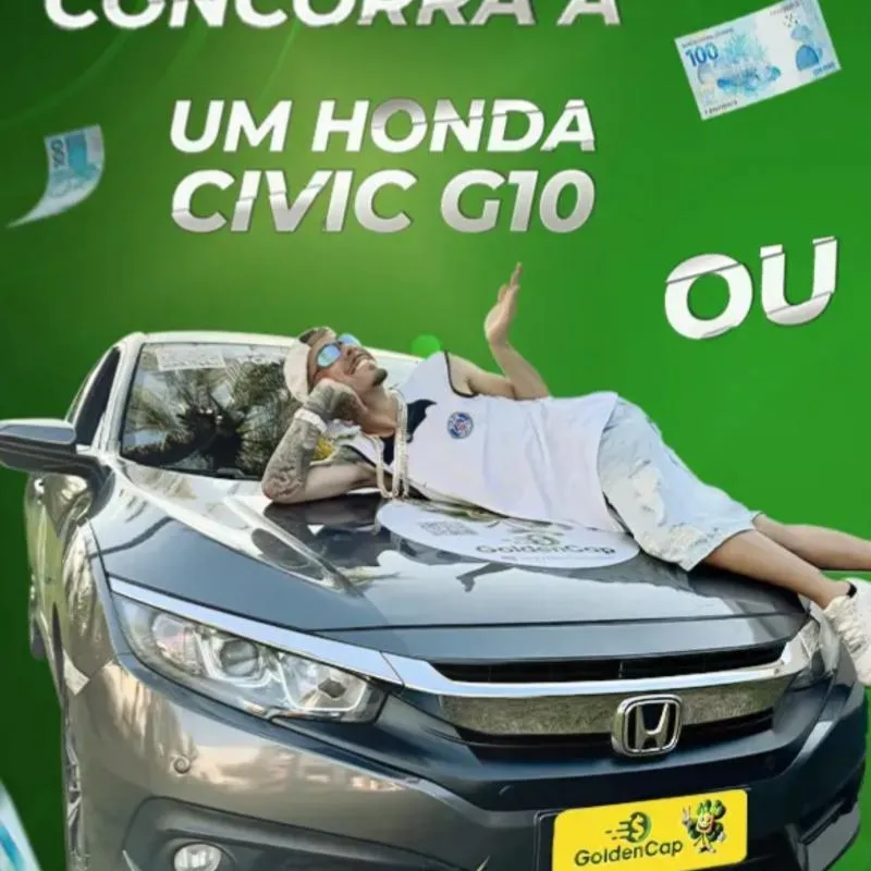 Imagem da campanha Honda Civic G10 ou R$150 mil na conta! ✅