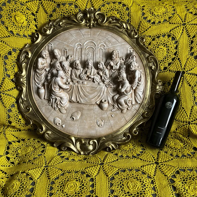 Ajude famílias e concorra a Santa Ceia em gesso e vinho Alma Viva EPU 2015