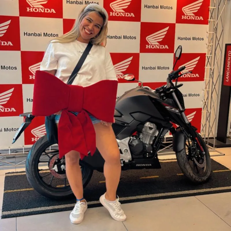 Rifa Moto CB300 Twister 2025 Tratamento dos Gêmeos Autistas da Karol Luz de 3 Anos e Cirurgia da pequena Liz!