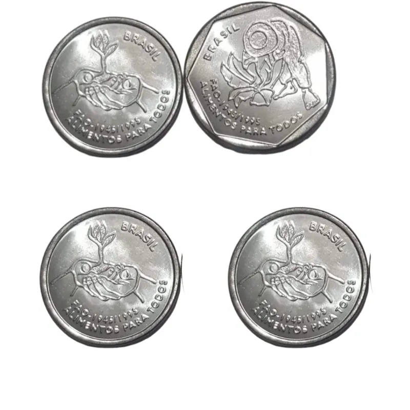 Imagem da campanha Casal FAO + 2 moedas 10 Centavos FAO FC