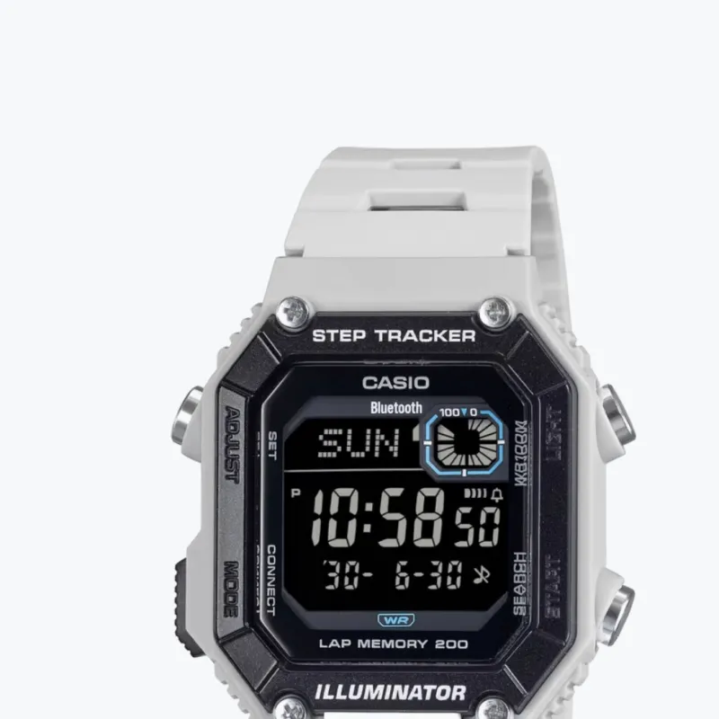 Imagem da campanha Casio Branco Bluetooth