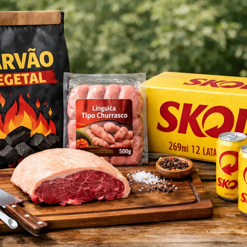 Imagem da campanha Kit churrasco 1ª Edição