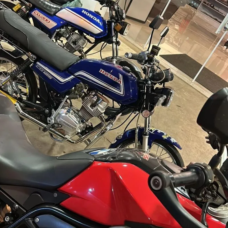 Ação cg zera no modelo racing